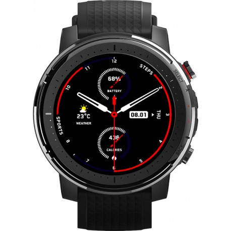 Amazfit Stratos 3 reloj inteligente Negro TFT 3,4 cm (1.34'') GPS (satélite) - 6970100373301