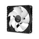 NOX H-FAN PRO Carcasa del ordenador Ventilador 12 cm Negro, Blanco - nxhummerhfanprown