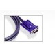 Aten 2L5201U cable para video, teclado y ratón (kvm) 1,2 m Negro