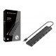 Conceptronic HUBBIES08B hub de interfaz USB 2.0 480 Mbit/s Negro