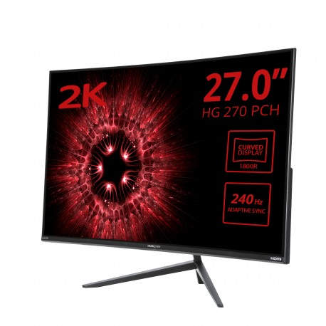 Hannspree HG 270 PCH 68,6 cm (27'') 1920 x 1080 Pixeles Full HD LED Negro - HG270PCH