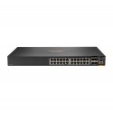 Hewlett Packard Enterprise Aruba 6200F 24G 4SFP+ Gestionado L3 Gigabit Ethernet (10/100/1000) 1U Negro - jl724a