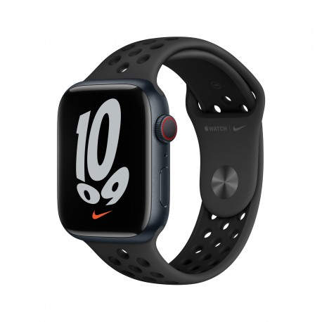 Apple Watch Nike Series 7 45 mm OLED 4G Negro GPS (satélite) - mkl53ty/a