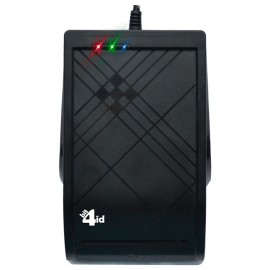 Bit4id miniLector AIR DI 3 lector de tarjeta inteligente Interior USB 2.0 Negro - minairnfcu2