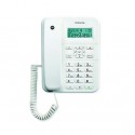 Motorola CT202 Teléfono analógico Identificador de llamadas Blanco - 107CT202WHITE