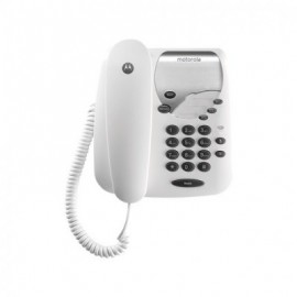 Motorola CT1 Teléfono analógico Negro - 107CT1WHITE