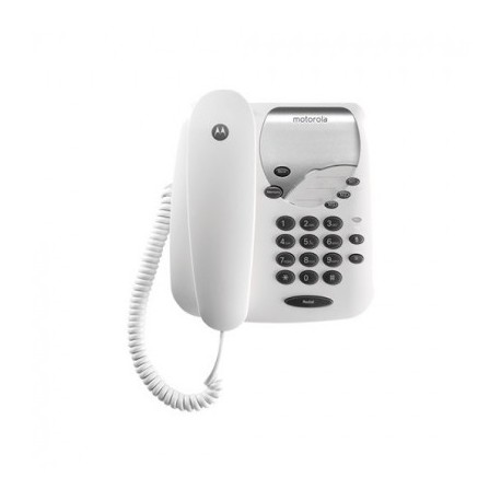 Motorola CT1 Teléfono analógico Negro - 107CT1WHITE