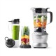 NutriBullet NBF-28500-1209SL licuadora 1,8 L Batidora de vaso 1200 W Negro, Acero inoxidable