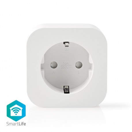 Nedis WIFIP130FWT enchufe inteligente Blanco