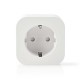 Nedis WIFIP130FWT enchufe inteligente Blanco