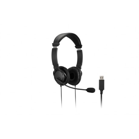 Kensington Auriculares Hi-Fi USB con micrófono y control de volumen - K33065WW