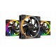 be quiet! Light Wings | 120mm PWM Triple Pack Carcasa del ordenador Ventilador 12 cm Negro 3 pieza(s) - BL076