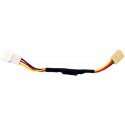 Revoltec Cable reductor 3 pin de 12V a 9,5V