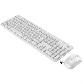 Logitech MK295 Silent Wireless Combo teclado RF inalámbrico QWERTY Francés Blanco - 920-009820