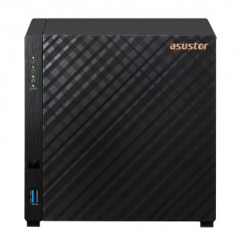 Asustor AS1104T servidor de almacenamiento NAS Compacto Ethernet Negro RTD1296