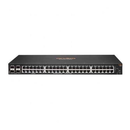 Hewlett Packard Enterprise Aruba 6000 48G 4SFP Gestionado L3 Gigabit Ethernet (10/100/1000) 1U - r8n86a