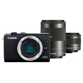 Canon EOS M200 MILC 24,1 MP CMOS 6000 x 4000 Pixeles Negro - 3699C018AA