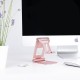 TooQ Soporte de sobremesa ajustable para teléfono / tablet hasta 10”, Rosa Velvet - PH-KEOPS-OCASO