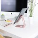 TooQ Soporte de sobremesa ajustable para teléfono / tablet hasta 10”, Rosa Velvet - PH-KEOPS-OCASO