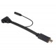 Akasa AK-CBHD18-20BK adaptador de cable de vídeo 0,2 m HDMI tipo A (Estándar) VGA (D-Sub) Negro
