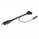 Akasa AK-CBHD18-20BK adaptador de cable de vídeo 0,2 m HDMI tipo A (Estándar) VGA (D-Sub) Negro