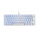 Mars Gaming MKMINIWRES teclado USB Español Blanco