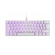 Mars Gaming MKMINIWRES teclado USB Español Blanco