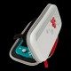 PowerA 1517036-01 funda para consola portátil Funda protectora rígida Nintendo Gris, Blanco