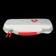 PowerA 1517036-01 funda para consola portátil Funda protectora rígida Nintendo Gris, Blanco