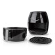 Nedis KAAF250EBK freidora Sencillo 6,5 L Independiente 1800 W Freidora de aire caliente Negro