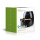 Nedis KAAF250EBK freidora Sencillo 6,5 L Independiente 1800 W Freidora de aire caliente Negro