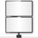 StarTech.com ARMDUALPIVOT soporte para monitor 81,3 cm (32'') Abrazadera Negro