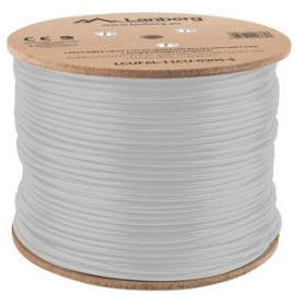 Lanberg LCUF6L-11CU-0305-S cable de red Gris 305 m Cat6a U/FTP (STP)