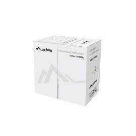 Lanberg LCU6-12CU-0305-S cable de red Gris 305 m Cat6 U/UTP (UTP)