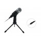 Equip 245341 micrófono Negro Micrófono de superficie para mesa