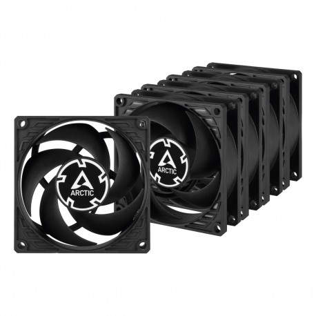 ARCTIC P8 PWM PST Carcasa del ordenador Ventilador 8 cm Negro - ACFAN00154A
