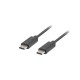 Lanberg CA-CMCM-31CU-0018-BK cable USB 1,8 m USB 3.2 Gen 1 (3.1 Gen 1) USB C Negro