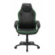 Mars Gaming MGCX ONE Silla para videojuegos universal Asiento acolchado Negro, Verde
