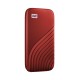 Western Digital My Passport 2000 GB Rojo - wdbagf0020brd-wesn