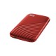 Western Digital My Passport 2000 GB Rojo - wdbagf0020brd-wesn