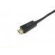 Equip 119039 adaptador de cable de vídeo 0,15 m HDMI tipo A (Estándar) DisplayPort Negro