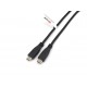 Equip 128888 cable USB 3 m USB 2.0 USB C Negro