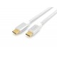 Equip 128356 cable USB 1 m USB 3.2 Gen 2 (3.1 Gen 2) USB C Plata, Blanco