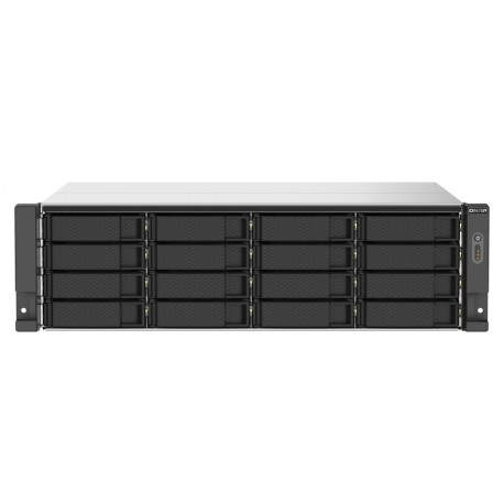 QNAP TS-1673AU-RP-16G servidor de almacenamiento NAS Bastidor (3U) Ethernet Negro, Gris V1500B