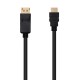 Nanocable Cable Conversor DISPLAYPORT a HDMI, DP/M - HDMI/M, Negro, 1.5 m - 10.15.4301-L150