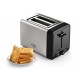 Bosch TAT4P420 tostadora 2 rebanada(s) 970 W Negro, Acero inoxidable