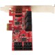 StarTech.com Tarjeta PCIe Controladora SATA de 10 Puertos