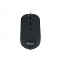 Equip 245114 ratón Ambidextro USB tipo A Óptico 1600 DPI