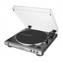 Audio-Technica AT-LP60XUSB Tocadiscos de tracción por correa Gris, Metálico