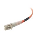 DELL 470-AAYQ 3m LC LC Naranja, Blanco cable de fibra optica